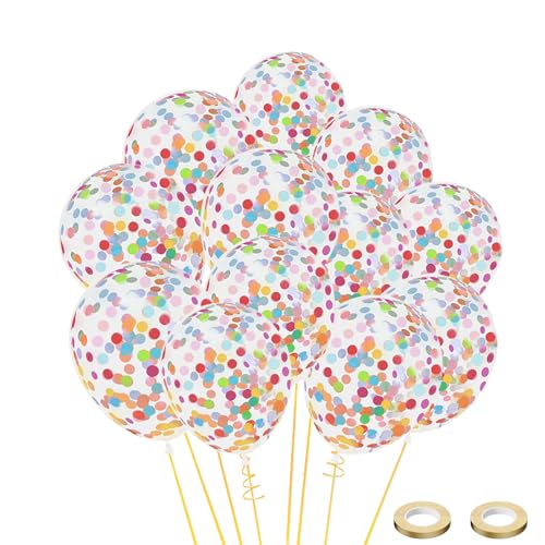 Konfetti Ballons Bunt SKYIOL 30 Stück 12 zoll Luftballons mit Konfetti Mehrfarbige Papier Konfetti Luftballons Konfettigefüllten Ballons für Geburtstag Hochzeit Silvester Abschluss Einschulung Deko Konfetti Ballons Bunt SKYIOL 30 Stück 12 zoll Luftballons mit Konfetti Mehrfarbige Papier Konfetti Luftballons Konfettigefüllten Ballons für Geburtstag Hochzeit Silvester Abschluss Einschulung Deko von SKYIOL
