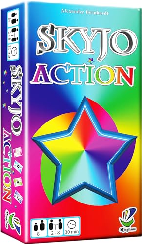 Magilano - SKYJO Action - Das aufregende Kartenspiel für spaßige und amüsante Spieleabende im Freundes- und Familienkreis. Magilano - SKYJO Action - Das aufregende Kartenspiel für spaßige und amüsante Spieleabende im Freundes- und Familienkreis. von SKYJO