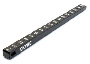 Chassis Ride Hight Gauge (3.8 to 7.0 mm) Black SkyRC Code SK-600069-19 von SKYRC