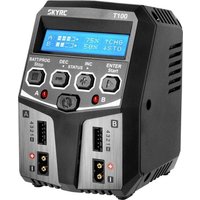 SKYRC T100 Modellbau-Ladegerät 5.0 A Blei, LiFePO, LiHV, LiIon, LiPo, NiCd, NiMH Timer-Abschaltung, Grafische Anzeige von SKYRC