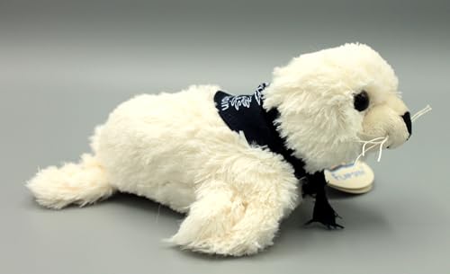 SL-Geschenke Robbe Flapsch 20 cm mit Halstuch Moin kuscheliger Seehund (Beige) SL-Geschenke Robbe Flapsch 20 cm mit Halstuch Moin kuscheliger Seehund (Beige) von SL-Geschenke