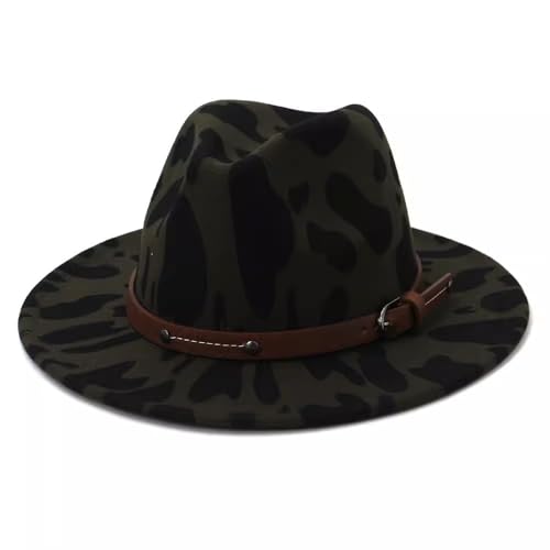 SLEDEZ Klassischer Zylinder für Herren Bowlerhut aus Tweed for Herren und Damen, europäischer und amerikanischer Jazzhut(Colour 4) von SLEDEZ