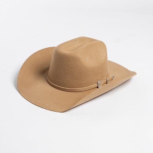 SLEDEZ Klassischer Zylinder für Herren Gürtelschnalle for Herren, dekorativer Bowlerhut, mehrere Farben erhältlich(Colour 3,M) von SLEDEZ