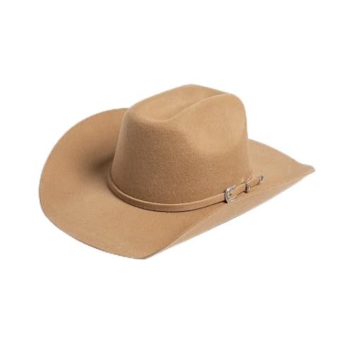 SLEDEZ Klassischer Zylinder für Herren Gürtelschnalle for Herren, dekorativer Bowlerhut, mehrere Farben erhältlich(Colour 3,M) von SLEDEZ