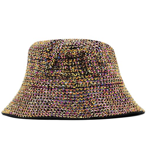 SLEDEZ Klassischer Zylinder für Herren Herren Bühnenhut Bowlerhut Outdoor Jazzhut(Colour 3) von SLEDEZ