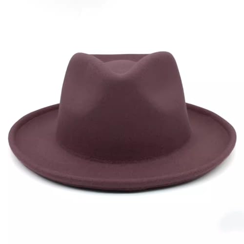 SLEDEZ Klassischer Zylinder für Herren Klassischer Zylinder mit breiter Krempe for Damen und Herren(Colour 3) von SLEDEZ