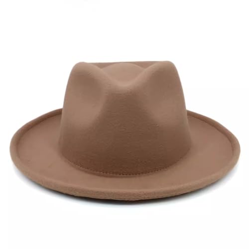 SLEDEZ Klassischer Zylinder für Herren Klassischer Zylinder mit breiter Krempe for Damen und Herren(Colour 7) von SLEDEZ
