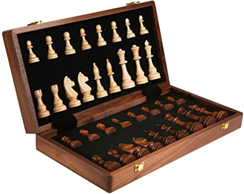 SLGGPJBU Puzzle-Schach-Set, Standard-Schachspiel, internationales Schach, faltbar, Geschenk für internationale Schachliebhaber/Anfänger für Kinder und Erwachsene SLGGPJBU Puzzle-Schach-Set, Standard-Schachspiel, internationales Schach, faltbar, Geschenk für internationale Schachliebhaber/Anfänger für Kinder und Erwachsene von SLGGPJBU