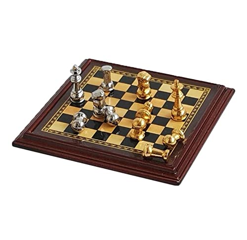 SLGGPJBU Schachset International Kleines Schach 1.9 Zoll Mini Schach Ornamente Tragbares Tischspiel für Draußen Reise Familie Schach Set SLGGPJBU Schachset International Kleines Schach 1.9 Zoll Mini Schach Ornamente Tragbares Tischspiel für Draußen Reise Familie Schach Set von SLGGPJBU
