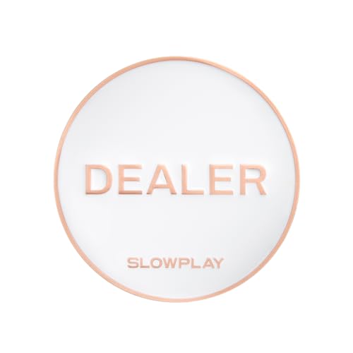SLOWPLAY Casino Grade Pro Dealer Button für Texas Holdem Poker SLOWPLAY Casino Grade Pro Dealer Button für Texas Holdem Poker von SLOWPLAY