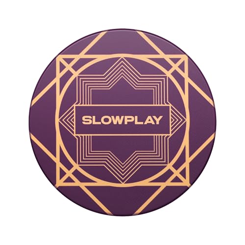 SLOWPLAY Nash Keramik Pokerchips in Loser Schüttung, 10 Gramm Pokerchip aus Keramik in Casino Qualität für Texas Hold'em, 39 mm, Professionelle Chips, 50 Stück (Violett) von SLOWPLAY