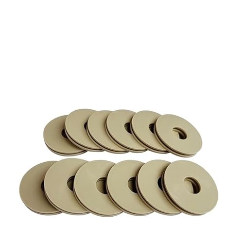 SLRQVFZY for D-JI T60 Landwirtschaftliche Propellerclip-Dichtung Drohne Reparaturteile Doppelschicht-Sandwich-Pads Verschleißfest(10 PCS) von SLRQVFZY