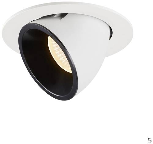 SLV NUMINOS GIMBLE L 1005990 LED-Einbauleuchte Weiß Warmweiß Deckenmontage möglich, Drehbar, Schw von SLV