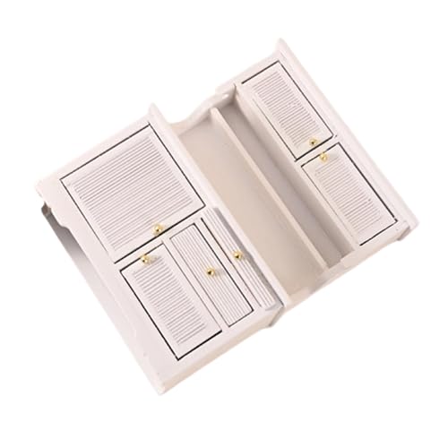 1/12 Dollhouses Sideboard Miniaturmöbel Szene Display Accessoires Für Kreative Handwerksmodell Projektdekoration von SLXLYH