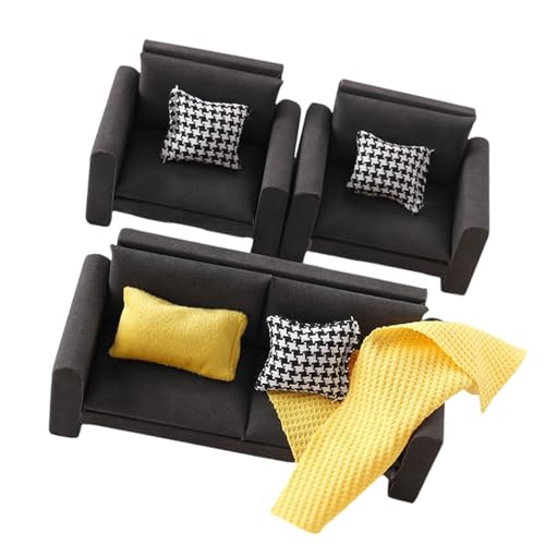 1/12 Skala Holzcouch EIN Sofa Modell Miniaturmöbel Für Realistische Puppenhouses Displays 1/12 Skala Holzcouch EIN Sofa Modell Miniaturmöbel Für Realistische Puppenhouses Displays von SLXLYH