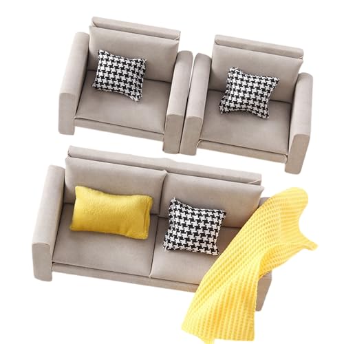 1/12 Skala Holzcouch EIN Sofa Modell Miniaturmöbel Für Realistische Puppenhouses Displays 1/12 Skala Holzcouch EIN Sofa Modell Miniaturmöbel Für Realistische Puppenhouses Displays von SLXLYH