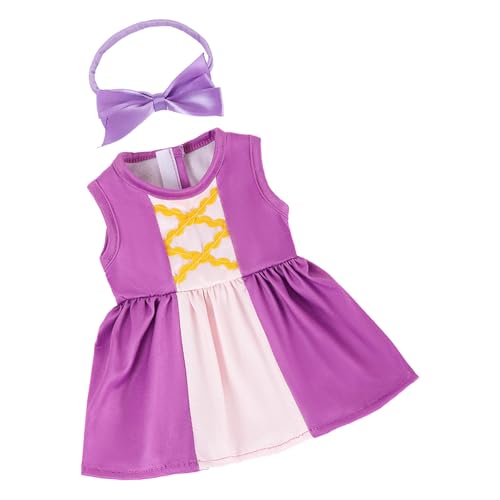 43 cm Puppenkleid Und Bowknot Hairband Easy Dressing Puppen Outfit Kinder Tun Spiele Spiel Kleinkind Girl Kostüm Prinzessin Kleid 43 cm Puppenkleid Und Bowknot Hairband Easy Dressing Puppen Outfit Kinder Tun Spiele Spiel Kleinkind Girl Kostüm Prinzessin Kleid von SLXLYH