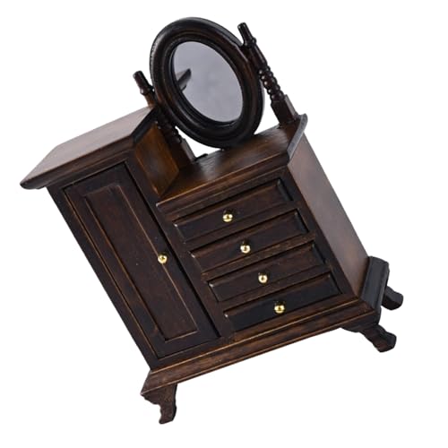 Antike Miniatur Schminktisch Für Dollhouses Collector 1/16 Realistischer Vanity Tischmöbel Mit Simulationsdetails Antike Miniatur Schminktisch Für Dollhouses Collector 1/16 Realistischer Vanity Tischmöbel Mit Simulationsdetails von SLXLYH