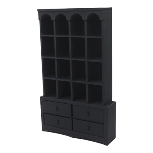 Kinder Sicheres Miniatur Bücherregalschrank 1/12 Dollhouses Möbel Dekorative Lagerschrank Für Raumszene Darstellung Kinder Sicheres Miniatur Bücherregalschrank 1/12 Dollhouses Möbel Dekorative Lagerschrank Für Raumszene Darstellung von SLXLYH