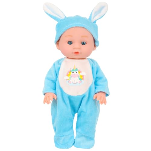 SLXLYH 24cm Realistische Babypuppen Wiedergeborene Mädchenpuppe Mit Schönem Overall Wie Pädagogische Wiedergeborene Elternspiel Spielzeug Spielzeug SLXLYH 24cm Realistische Babypuppen Wiedergeborene Mädchenpuppe Mit Schönem Overall Wie Pädagogische Wiedergeborene Elternspiel Spielzeug Spielzeug von SLXLYH