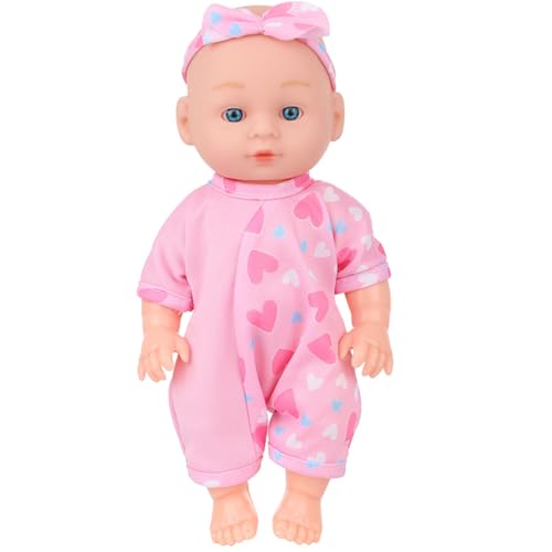 SLXLYH 24cm Realistische Babypuppen Wiedergeborene Mädchenpuppe Mit Schönem Overall Wie Pädagogische Wiedergeborene Elternspiel Spielzeug Spielzeug SLXLYH 24cm Realistische Babypuppen Wiedergeborene Mädchenpuppe Mit Schönem Overall Wie Pädagogische Wiedergeborene Elternspiel Spielzeug Spielzeug von SLXLYH