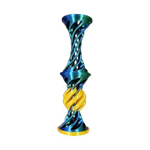 SLXLYH 3D Druckpyramid Spiralspiralen Spielzeug Elastischer Pässe Antistressspielzeug Für Handlöser Für Erwachsene Und Konzentrationsverbesserung SLXLYH 3D Druckpyramid Spiralspiralen Spielzeug Elastischer Pässe Antistressspielzeug Für Handlöser Für Erwachsene Und Konzentrationsverbesserung von SLXLYH