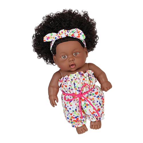 SLXLYH 8 Zoll Wie Handgröße Kleinkindpuppe Handheld Miniatur Afrikanische Wiedergeborene Puppenspielzeug Für Fotoshooting Neues Eltern Geschenk SLXLYH 8 Zoll Wie Handgröße Kleinkindpuppe Handheld Miniatur Afrikanische Wiedergeborene Puppenspielzeug Für Fotoshooting Neues Eltern Geschenk von SLXLYH