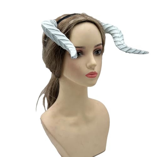 SLXLYH Devil Horns Stirnband Halloween Cosplay Kostüm Accessoires Party Dressing Kopfspeise Haarzubehör Für Frauen Männer Halloween Stirnbänder von SLXLYH