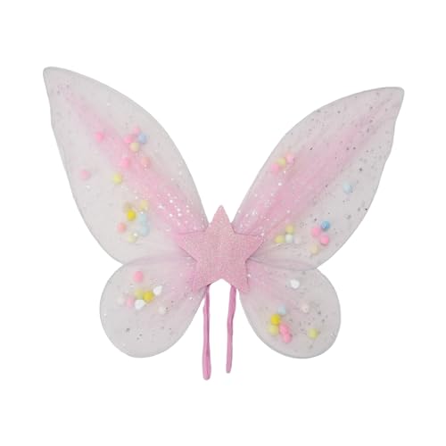 SLXLYH Feen-Prinzessinnen-Kostüme für Kinder, Mädchen, Schmetterlingsflügel, Tutus, Party, Cosplay, Requisiten für Halloween, Bühnenrequisiten SLXLYH Feen-Prinzessinnen-Kostüme für Kinder, Mädchen, Schmetterlingsflügel, Tutus, Party, Cosplay, Requisiten für Halloween, Bühnenrequisiten von SLXLYH