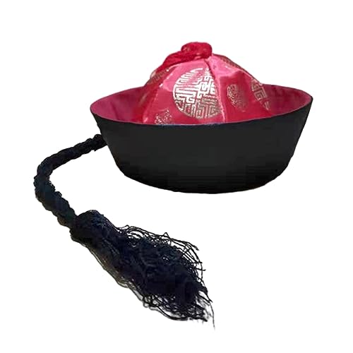 SLXLYH Halloween-Party, Foto-Requisite, Eunuchenhut für chinesische Eunuchen, Cosplay, Eunuchenhut, stilvoller Eunuch-Kopfschmuck für Halloween SLXLYH Halloween-Party, Foto-Requisite, Eunuchenhut für chinesische Eunuchen, Cosplay, Eunuchenhut, stilvoller Eunuch-Kopfschmuck für Halloween von SLXLYH
