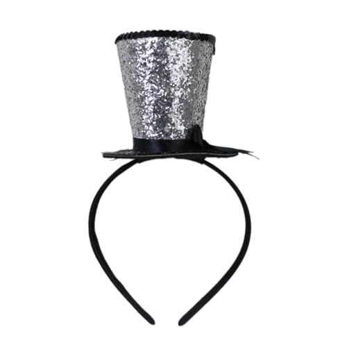 SLXLYH Kinder-Haarreif mit Zylinderhut für Halloween, Weihnachten, Neujahr, Brautparty, 1920er Jahre, Tophat-Stirnband SLXLYH Kinder-Haarreif mit Zylinderhut für Halloween, Weihnachten, Neujahr, Brautparty, 1920er Jahre, Tophat-Stirnband von SLXLYH