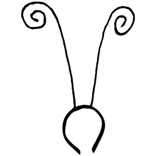 SLXLYH Langes Haarband für Erwachsene, Kinder, schwarz, für Halloween, Cosplay, Kostümzubehör, Party SLXLYH Langes Haarband für Erwachsene, Kinder, schwarz, für Halloween, Cosplay, Kostümzubehör, Party von SLXLYH