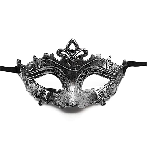 SLXLYH Männliche Halbgesichts-Maskerade für Damen, Antik-Retro-Party, für Kostüm, Karneval, Halloween SLXLYH Männliche Halbgesichts-Maskerade für Damen, Antik-Retro-Party, für Kostüm, Karneval, Halloween von SLXLYH