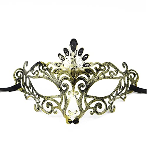 SLXLYH Männliches Halbgesicht für Damen, Maskenball, Retro-Party, Kostüm, Karneval, Halloween SLXLYH Männliches Halbgesicht für Damen, Maskenball, Retro-Party, Kostüm, Karneval, Halloween von SLXLYH