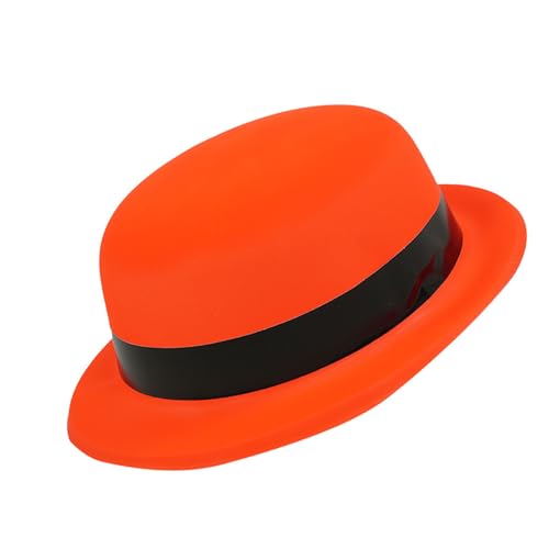 SLXLYH Neuheit Herdpipe Homburg Plastik Panama Geschenk Für Carnivals Party Top Kostüm Für Outdoor Versammlungen Heller Top von SLXLYH