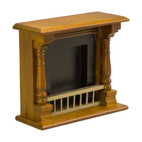 SLXLYH Realistische Kamine Zakka Realistic Trep Play Display Kamine Model Spielzeug Für 1:12 Puppenhaus Home Szenendekoration SLXLYH Realistische Kamine Zakka Realistic Trep Play Display Kamine Model Spielzeug Für 1:12 Puppenhaus Home Szenendekoration von SLXLYH