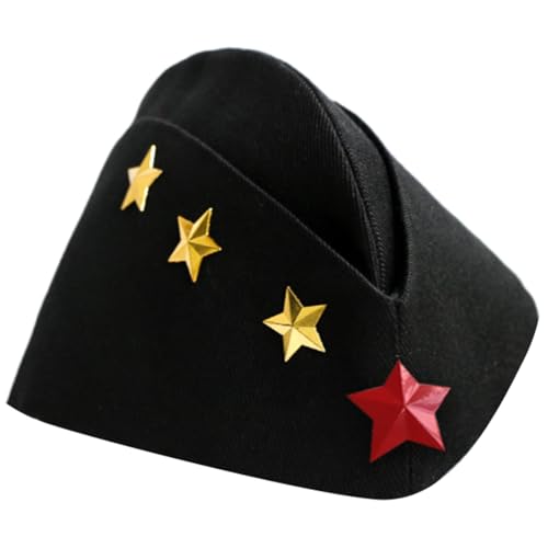 SLXLYH Seemannskapitän für Bühnensegler, Party, Cosplay, Kostüm, Maskeraden, Pillbox, Hut für Halloween-Party (7) von SLXLYH