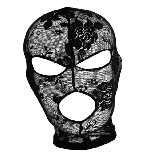 SLXLYH Stilvolle Blumenspitzenmaske Leichte Bequeme Kopfabdeckungen Für Besonderen Anlass Und Tägliche Verwendung SLXLYH Stilvolle Blumenspitzenmaske Leichte Bequeme Kopfabdeckungen Für Besonderen Anlass Und Tägliche Verwendung von SLXLYH