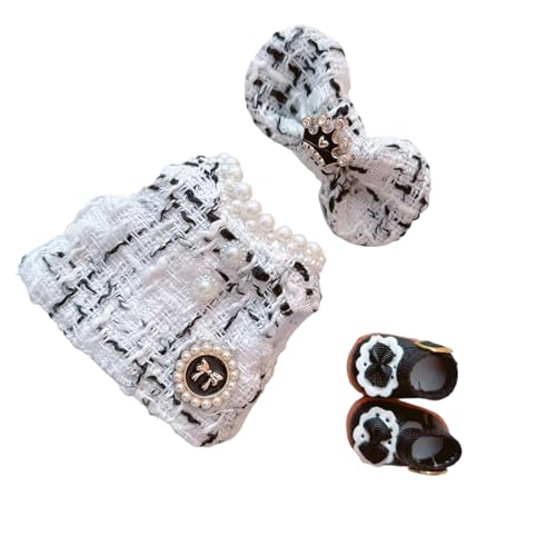 SLXLYH Stylish Doll Outfit Mit Kleider Bowtie Schuhen Für 17 cm Generation 1 & 2 Sammlerfigur Dolls Display Und Foto Requisiten SLXLYH Stylish Doll Outfit Mit Kleider Bowtie Schuhen Für 17 cm Generation 1 & 2 Sammlerfigur Dolls Display Und Foto Requisiten von SLXLYH