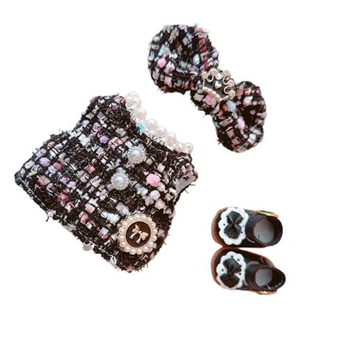 SLXLYH Stylish Doll Outfit Mit Kleider Bowtie Schuhen Für 17 cm Generation 1 & 2 Sammlerfigur Dolls Display Und Foto Requisiten SLXLYH Stylish Doll Outfit Mit Kleider Bowtie Schuhen Für 17 cm Generation 1 & 2 Sammlerfigur Dolls Display Und Foto Requisiten von SLXLYH
