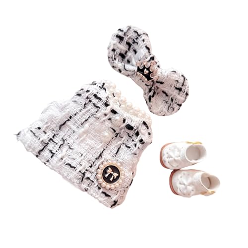 SLXLYH Stylish Doll Outfit Mit Kleider Bowtie Schuhen Für 17 cm Generation 1 & 2 Sammlerfigur Dolls Display Und Foto Requisiten SLXLYH Stylish Doll Outfit Mit Kleider Bowtie Schuhen Für 17 cm Generation 1 & 2 Sammlerfigur Dolls Display Und Foto Requisiten von SLXLYH