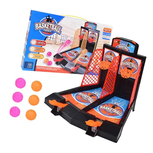 SLXLYH Toy Handheld Desktop Battle Basketball Game Home Desk Geschenk Für Kinder Und Erwachsene Bagatelle Game Office Game Spaß Sportarten SLXLYH Toy Handheld Desktop Battle Basketball Game Home Desk Geschenk Für Kinder Und Erwachsene Bagatelle Game Office Game Spaß Sportarten von SLXLYH