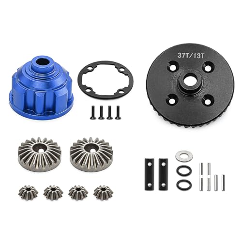 SLXLYH Upgrade Fernbedienungsauto Mit Einem Robusten Metallstahl Heckdifferential 37/13T Für Eine Bessere Kontrolle SLXLYH Upgrade Fernbedienungsauto Mit Einem Robusten Metallstahl Heckdifferential 37/13T Für Eine Bessere Kontrolle von SLXLYH