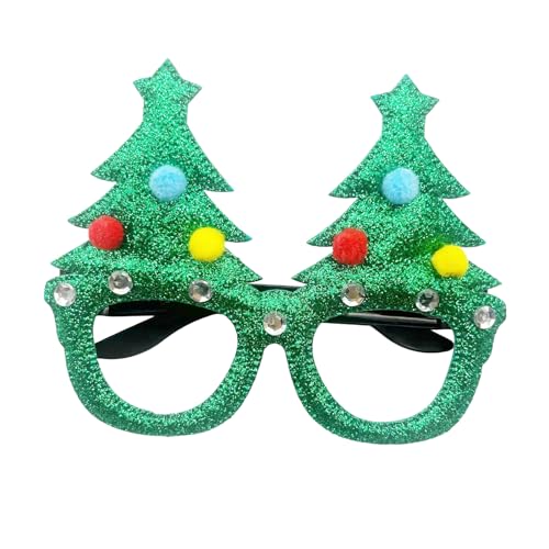 SLXLYH Weihnachts-Rahmenbrille, lustige Party-Brille, Weihnachtsfeier, Brillen, Urlaub, Kostüm, Zubehör, Dekorationen SLXLYH Weihnachts-Rahmenbrille, lustige Party-Brille, Weihnachtsfeier, Brillen, Urlaub, Kostüm, Zubehör, Dekorationen von SLXLYH