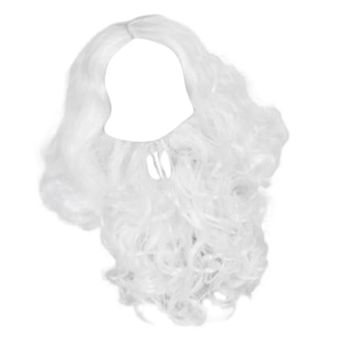 SLXLYH Weihnachtsmann-Kostüm-Zubehör-Set enthält Weihnachtsmann-Haar-Bart für Weihnachten, Geburtstag, Hochzeit, Neujahrsparty SLXLYH Weihnachtsmann-Kostüm-Zubehör-Set enthält Weihnachtsmann-Haar-Bart für Weihnachten, Geburtstag, Hochzeit, Neujahrsparty von SLXLYH