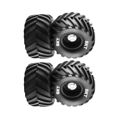 Set Von 4 Fernbedienungs Steuerradreifen Für Crawler Automodell Gummi Radreifen Für Fernbedienungszubehör von SLXLYH