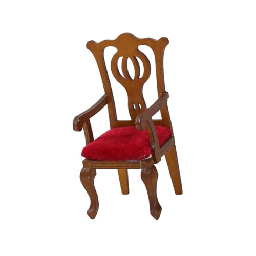 Simulation Miniatur Sofa Stuhlmöbelmodell 1/12 Puppenhäuser Zubehör Für Elegante Wohnzimmer Setting Projektkits von SLXLYH
