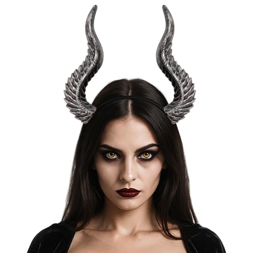 Verstellbarer Punk Devil Horn Hair Piece Stylish Hair Decors Stirnbänder Für Kostümveranstaltungen Hochzeitszubehör Verstellbares Teufel Horn Haarband Verstellbarer Punk Devil Horn Hair Piece Stylish Hair Decors Stirnbänder Für Kostümveranstaltungen Hochzeitszubehör Verstellbares Teufel Horn Haarband von SLXLYH