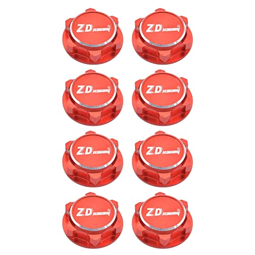 SM SunniMix 8pcs 17mm Sechskant Radmuttern für 1:8 RC Car Zubehör Rot von SM SunniMix