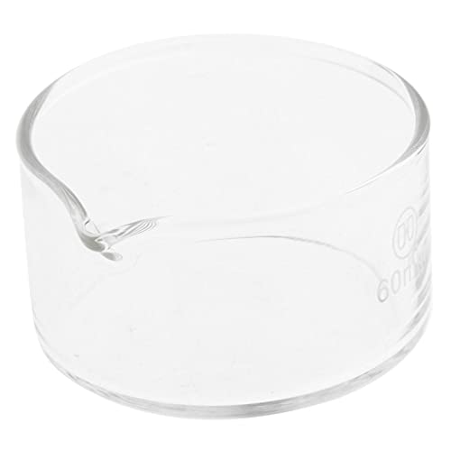 SM SunniMix Glaskristallisierschale wiederverwendbar Diam. 60mm Borosilikatglas-Kristallisierschalen von SM SunniMix
